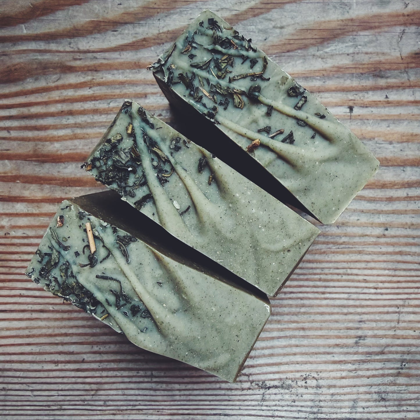 Deep Green Tea Cold Process Soap - Green Tea, Bergamot & Citrus