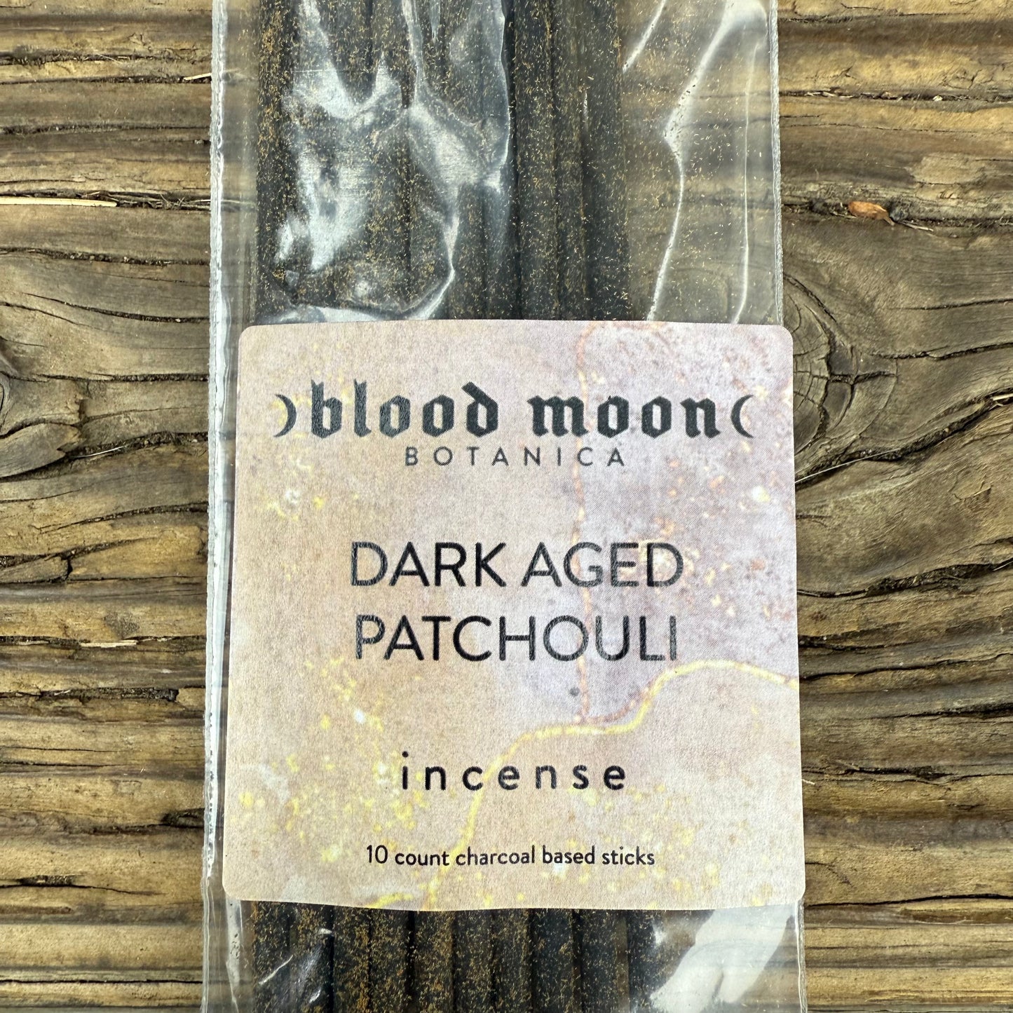 Hand-Dipped Charcoal Based Incense Sticks, Patchouli