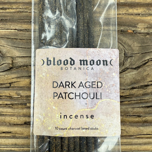 Hand-Dipped Charcoal Based Incense Sticks, Patchouli