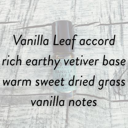 Vanilla Leaf & Vetiver