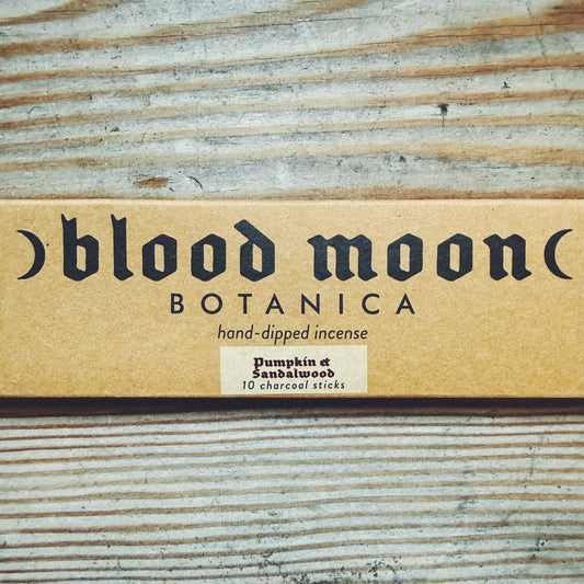 Pumpkin & Sandalwood - Pumpkin, Soft Spice, Sandalwood Charcoal Incense