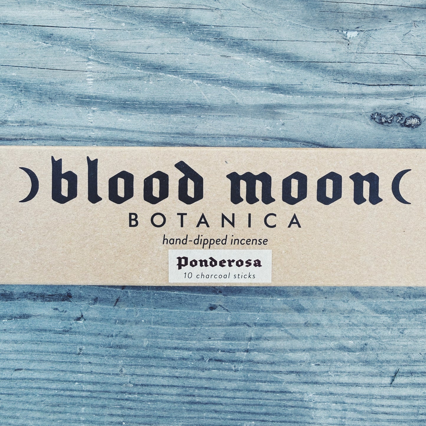 Ponderosa - Pine, Vanilla, Amber Charcoal Incense
