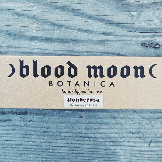 Ponderosa - Pine, Vanilla, Amber Charcoal Incense