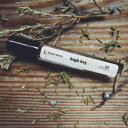 High Dez Eau de Parfum - Wild Sagebrush, Sun Bleached Woods, Hot Dry Soil