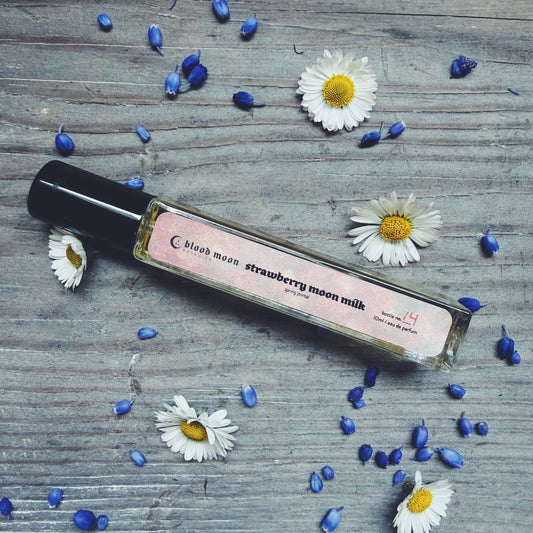 Strawberry Moon Milk Eau de Parfum - Tart Strawberry, Vanilla Milk, White Amber