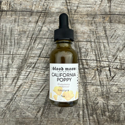 California Poppy Whole Plant Tincture