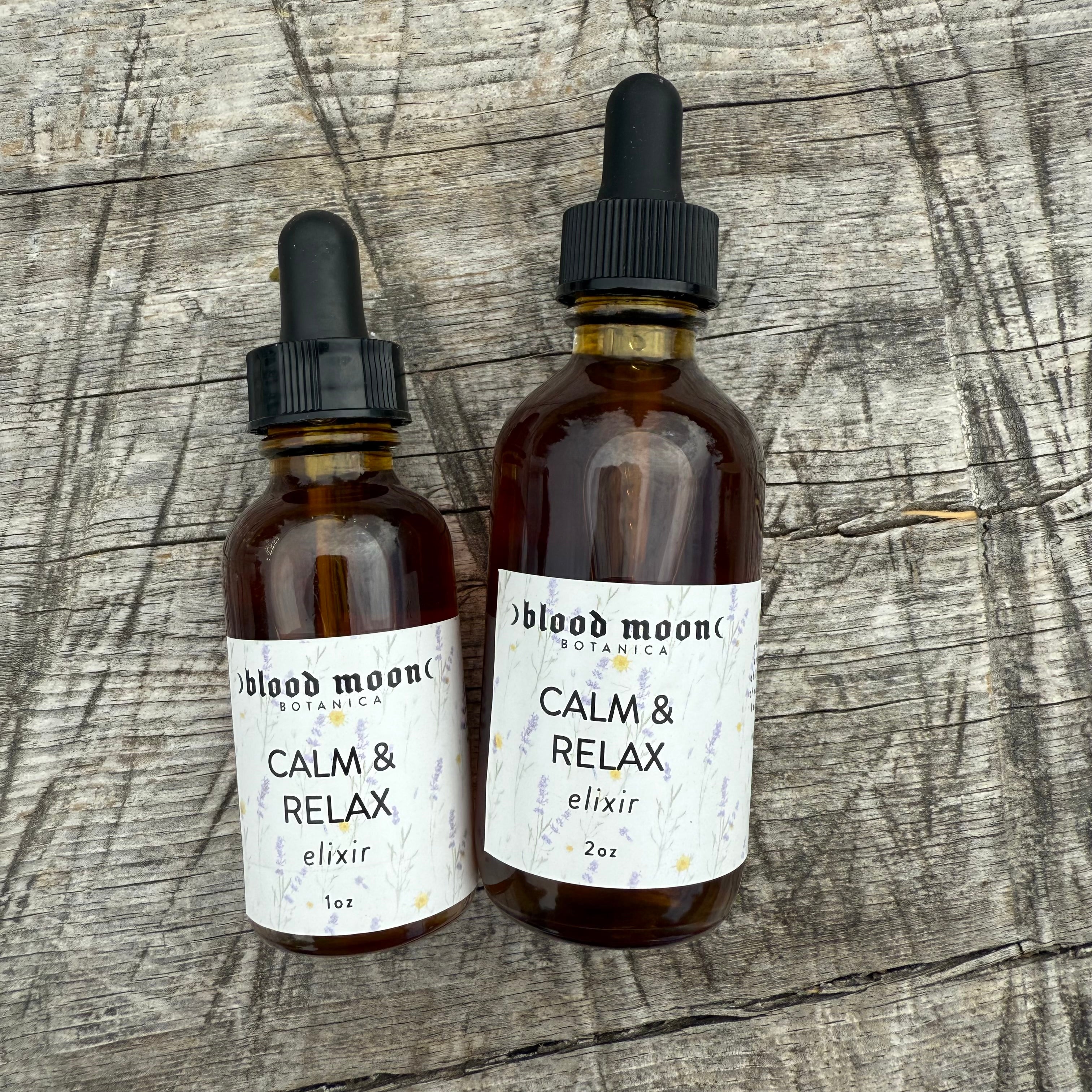 Calm & Relax - Calming Herbal Alcohol Free Elixir For Stress, Sleep ...