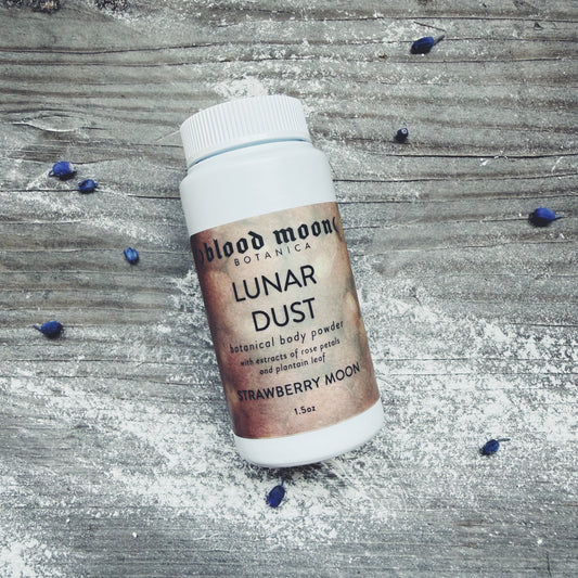 Strawberry Moon Lunar Dust - Talc Free Herbal Body Powder