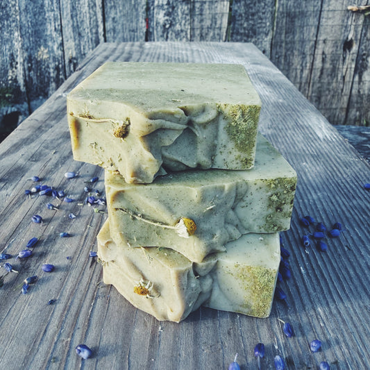 Nettle & Chamomile Cold Process Soap