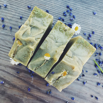 Nettle & Chamomile Cold Process Soap