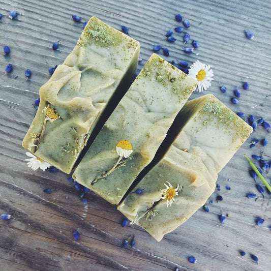 Nettle & Chamomile Cold Process Soap