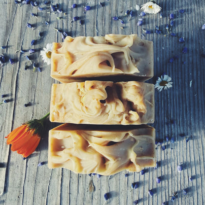 Golden Milk Cold Process Soap - Turmeric, Black Pepper, Coconut Milk