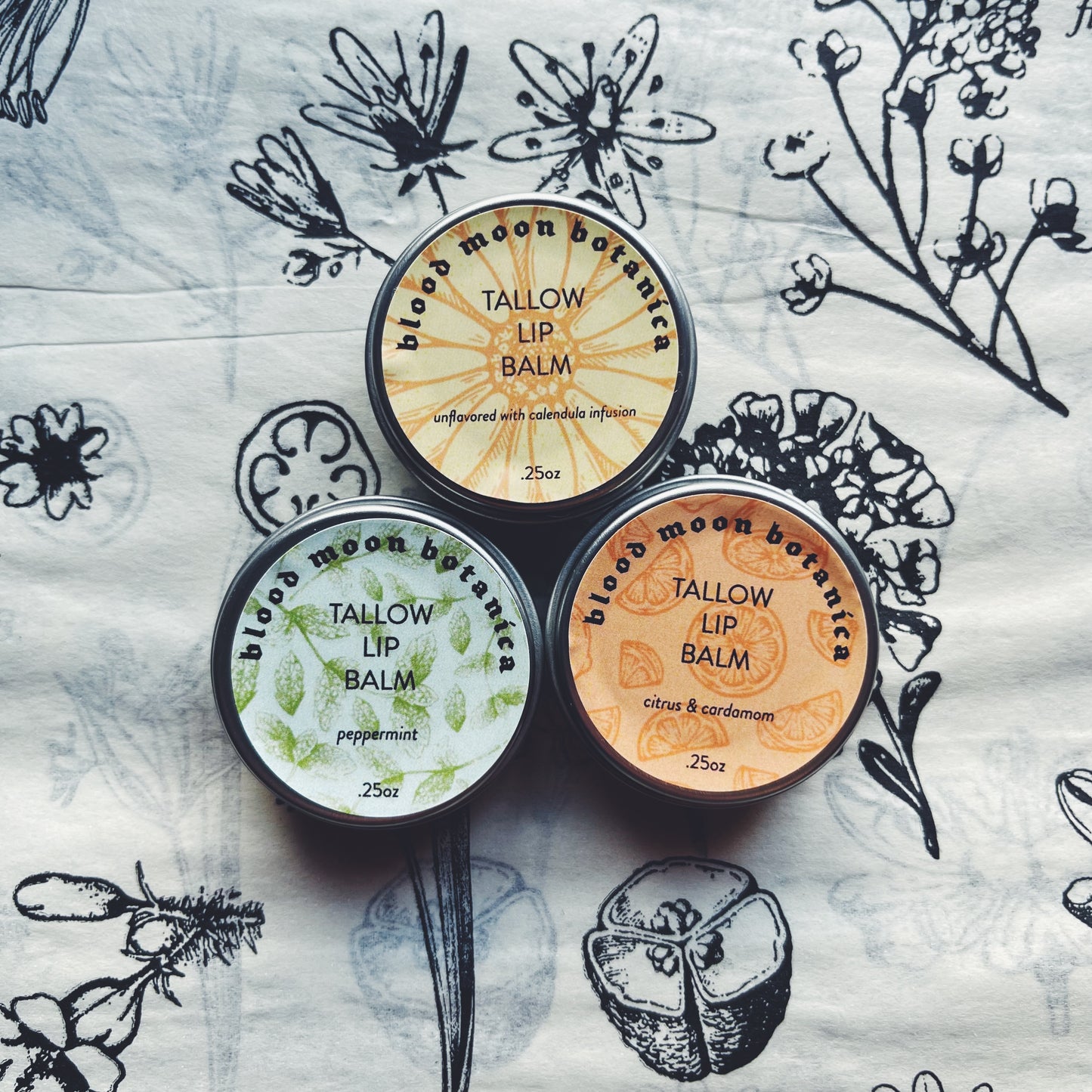 Tallow (Calendula Infused) Lip Balm