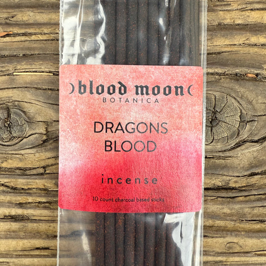Hand-Dipped Charcoal Based Incense Sticks, Dragons Blood
