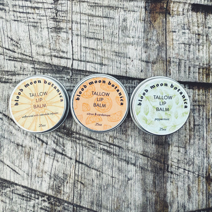 Tallow (Calendula Infused) Lip Balm