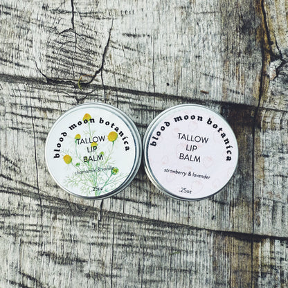 Tallow (Calendula Infused) Lip Balm