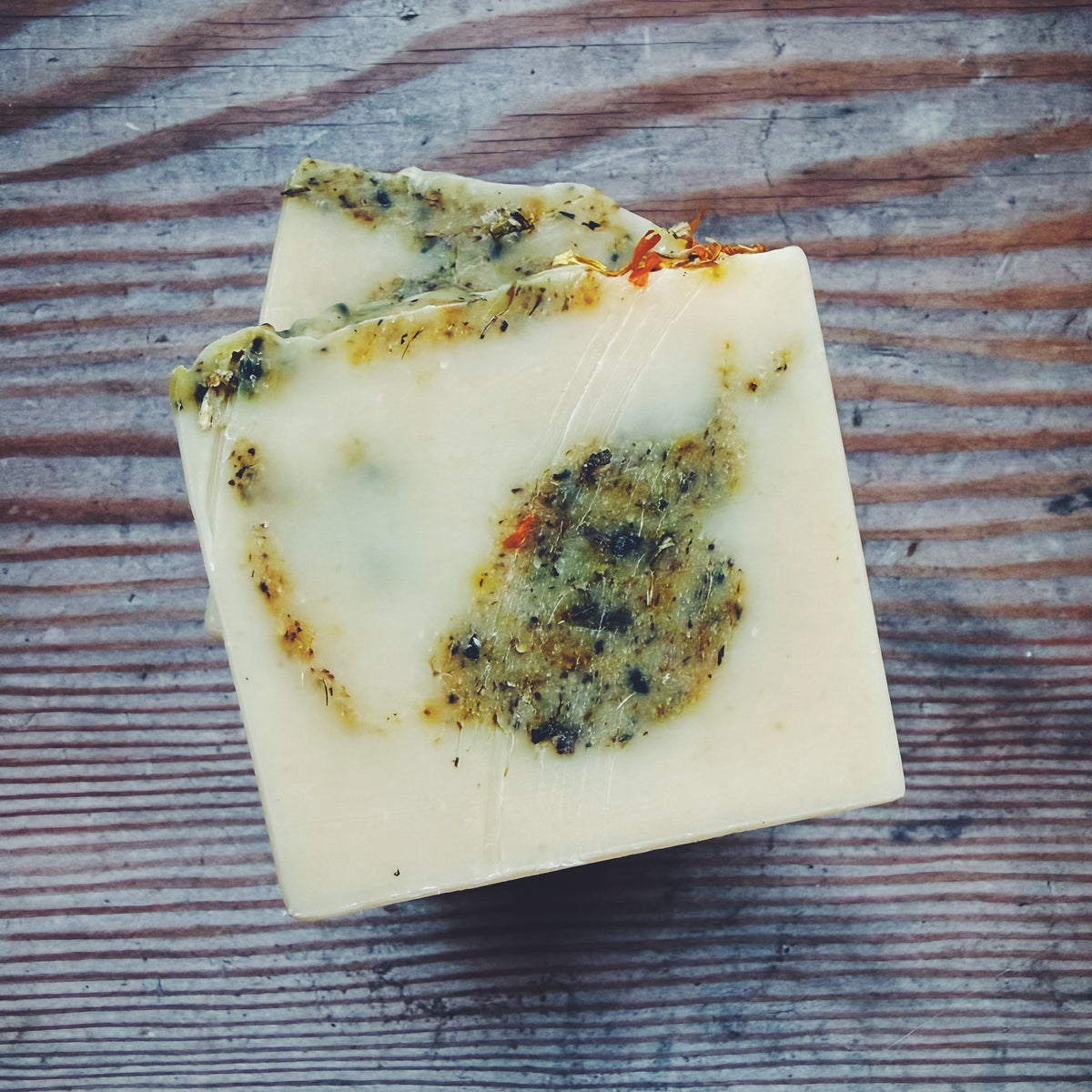 Cottage Calendula Whole Plant Infused Cold Process Soap